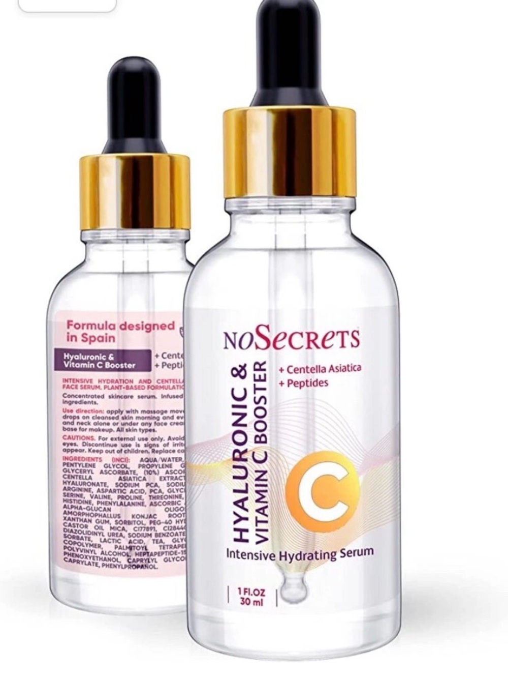Vitamin C Serum - Intensive Hyaluronic Acid, Peptide and Centella 30ml